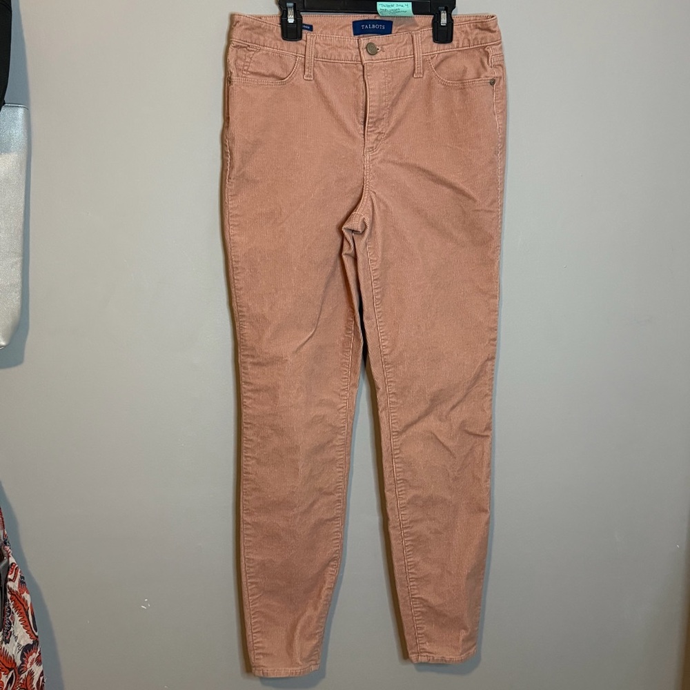 Talbots Pink Corduroy Pants